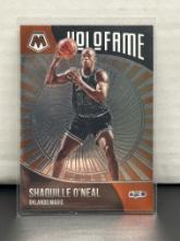 Shaquille O'Neal 2020-21 Panini Mosaic HoloFame Insert #3
