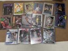 Lot of 16 NBA Cards - Lebrons, Rodmans, Robinson, Howard Patch, Ray Allen Mosaic Prizm