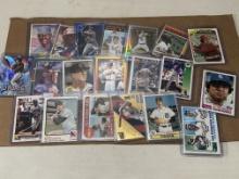 Lot of 20 MLB Cards - Griffey, Schmidt, Billy Ripken RC, Justice RC, Jack Morris