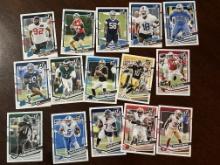Lot of 15 NFL Panini Donruss Cards - Sewell, Kyler, Cooper, Montgomery