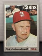 Red Schoendienst 1970 Topps #346