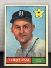 Terry Fox 1961 Topps Rookie RC #459