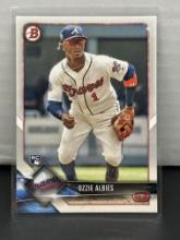 Ozzie Albies 2018 Bowman Rookie RC #62