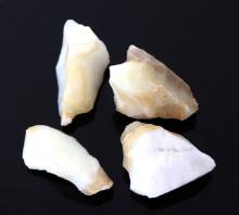 Four Pieces of Common Opal