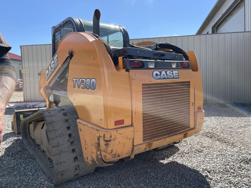 Case TV380 track Skid Loader