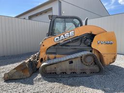 Case TV380 track Skid Loader