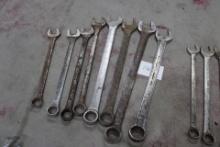 (8) Combination Wrenches - 2", 1 7/8", 1 13/16", 1 3/4", 1 5/8", 1 7/16", 1 1/2", 1 3/8"