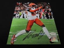 GREEDY WILLIAMS SIGNED 8X10 PHOTO BROWNS COA