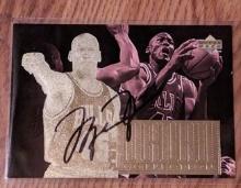 Michael Jordan Autographed card with coa