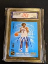 Tyrese Maxey 2020 Panini auto Authenticated by Fivestar Grading