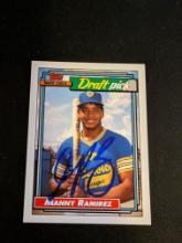 Manny Ramirez autographed card w/coa