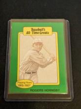 1987 Hygrade Baseball’s All-Time Greats Rogers Hornsby St. Louis Cardinals