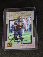 Russell Wilson autographed card w/coa