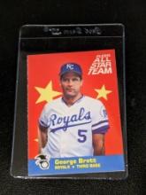 1986 Fleer #3 George Brett Fleer All-Star Team