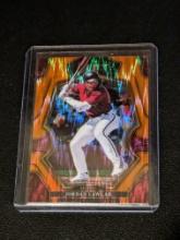 Jordan Lawlar 2023 Panini Select Orange Flash Prizm Arizona