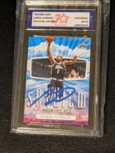 Kawhi Leonard 2022 Panini auto Authenticated by Fivestar Grading