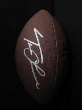 Lawrence Signed Football Heritage COA