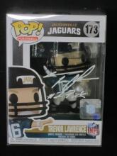 Trevor Lawrence Signed Funko Pop Heritage COA