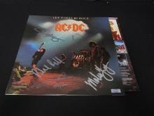 ACDC Band Signed Album Heritage COA