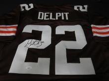 Grant Delpit Signed Jersey JSA COA