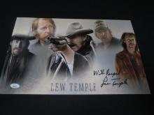 Lew Temple signed 11x17 photo / poster Beckett COA