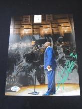 AUSTIN CARR SIGNED 8X10 PHOTO NOTRE DAME COA