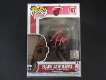 BAM ADEBAYO SIGNED MIAMI HEAT FUNKO COA