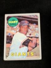1969 Topps #555 Jim Hart San Francisco Giants Vintage