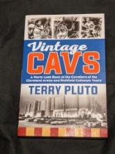 Vintage Cavs Terry Pluto book "a warm look back at the cavaliers of the cleveland arena