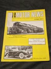 9141 Allegheny steam locomotive and 1935 mercedes features - 1978 Magazine AMN antique motor news
