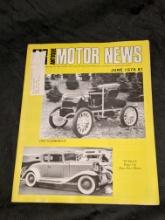 1901 Gasmobile featured - 1978 Magazine AMN antique motor news