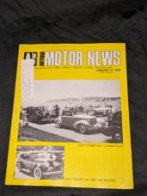 1937 Cord 812 Cabriolet / 1927 flint featured - 1981 Magazine AMN antique motor news