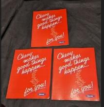 x3 1982 Chevy Makes Good Things Happen Dealers Sales Brochure lot