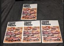x4 77 Chevy Truck brochure lot