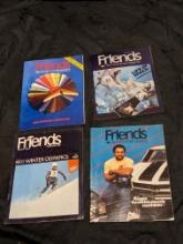 x4 Friends magazine lot - chevy owners mag/ 1976 winter olympics -