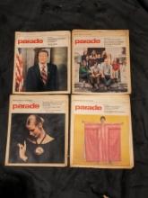 x4 "parade" Akron beacon journal lot 1970's - coed/ what western's have done to John Wayne/Air Force