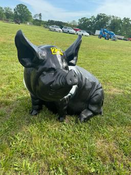 Pig statue