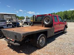 2008 FORD F350 FLATBED