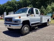 2006 GMC 5500 CREWCAB SERVICE TRUCK