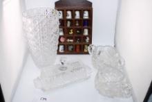 Thimble Collection and Lead Crystal Pcs