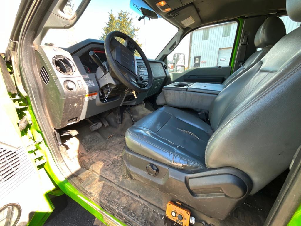 2011 FORD F550 4X4 DUMP TRUCK