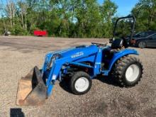 New Holland TC 250 4 x 4 tractor with loader and 540 PTO