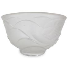 Vintage French Art Deco Glass Bowl