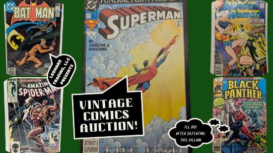 Vintage Comics Auction