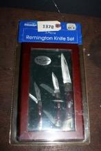 3 Piece Remington Knife Set, New in package