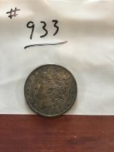 1890 Morgan Silver Dollar, 90% Silver
