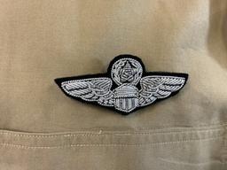 WWII US AIR FORCE SENIOR FLIGHT OFFICER UNIFORM SHIRT