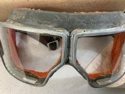 VINTAGE USSR SOVIET RUSSIAN MILITARY GOGGLES 1961