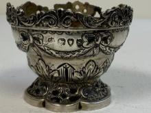 ANTIQUE BRITISH SILVER DECORATED CUP
