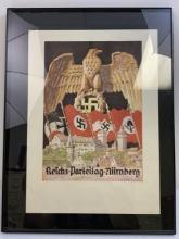 GERMANY THIRD REICH FRAMED ARTWORK PRINT